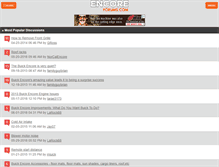 Tablet Screenshot of encoreforums.com